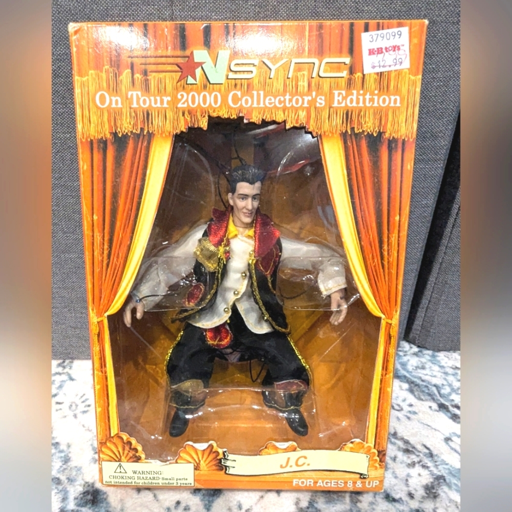 NSYNC On Tour 2000 JC Chasez Marionette Doll